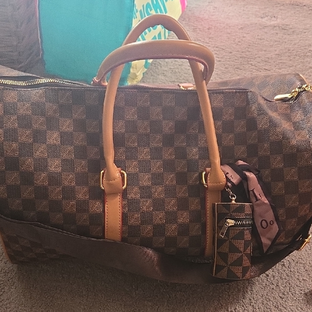 Carry On Bag. With Lipstick Case